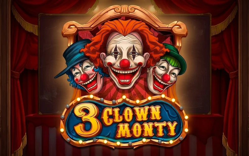 Have fun with the 3 Clown Monty casino game at Dafabet.