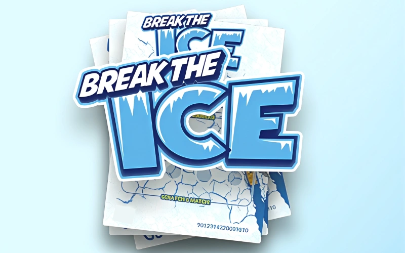Reveal hidden cash rewards in Break the Ice casino game at Dafabet.