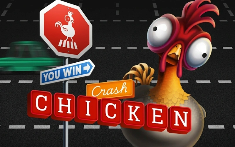 Run for multipliers in Chicken Crash casino arcade at Dafabet.