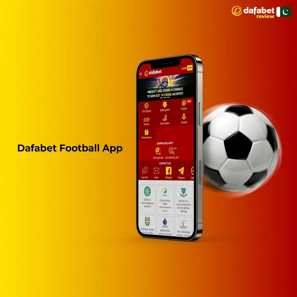 Dafabet football betting app on Android and iOS for fast mobile wagering on matches