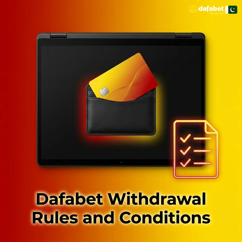Dafabet withdrawal rules for Pakistan players covering KYC, wagering requirements, payment methods and processing times