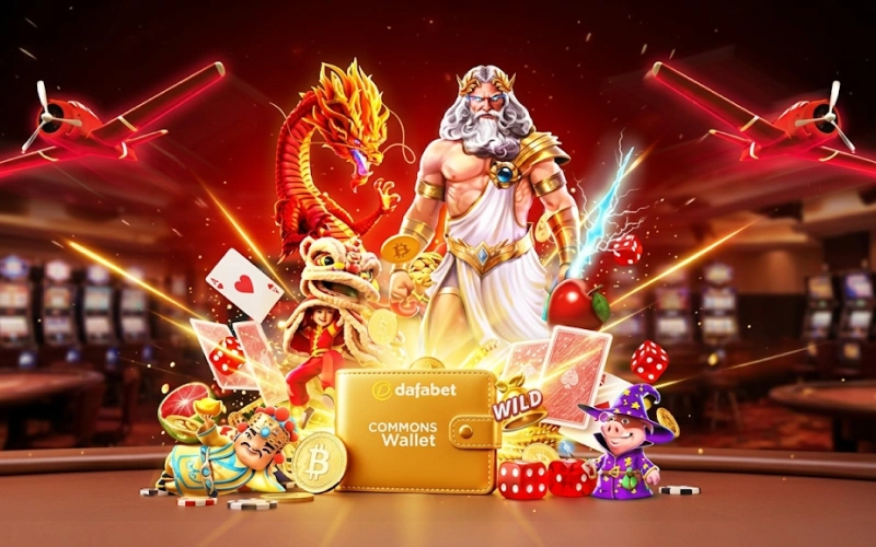 Activate the common wallet welcome bonus to start betting at Dafabet.