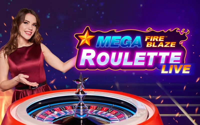 Ignite your betting strategy in Mega Fire Blaze Roulette casino game at Dafabet.