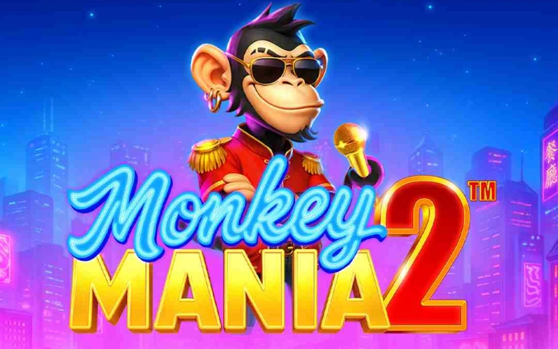 Go wild playing Monkey Mania 2 casino slot at Dafabet.